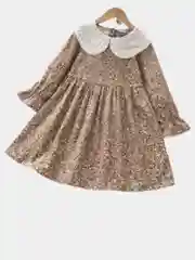Платье из фланели для девочек