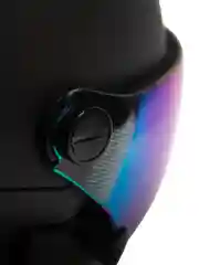 Шлем горнолыжный BIG BRO W203 blue visor Matt Black