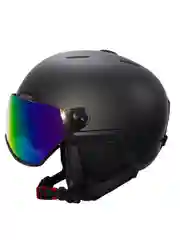 Шлем горнолыжный BIG BRO W203 blue visor Matt Black