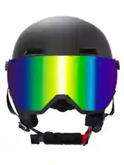 Шлем горнолыжный BIG BRO W203 blue visor Matt Black