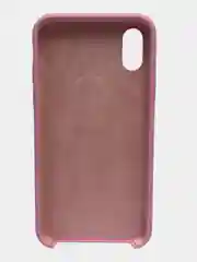 Розовый чехол iPhone X/XS Silicone case