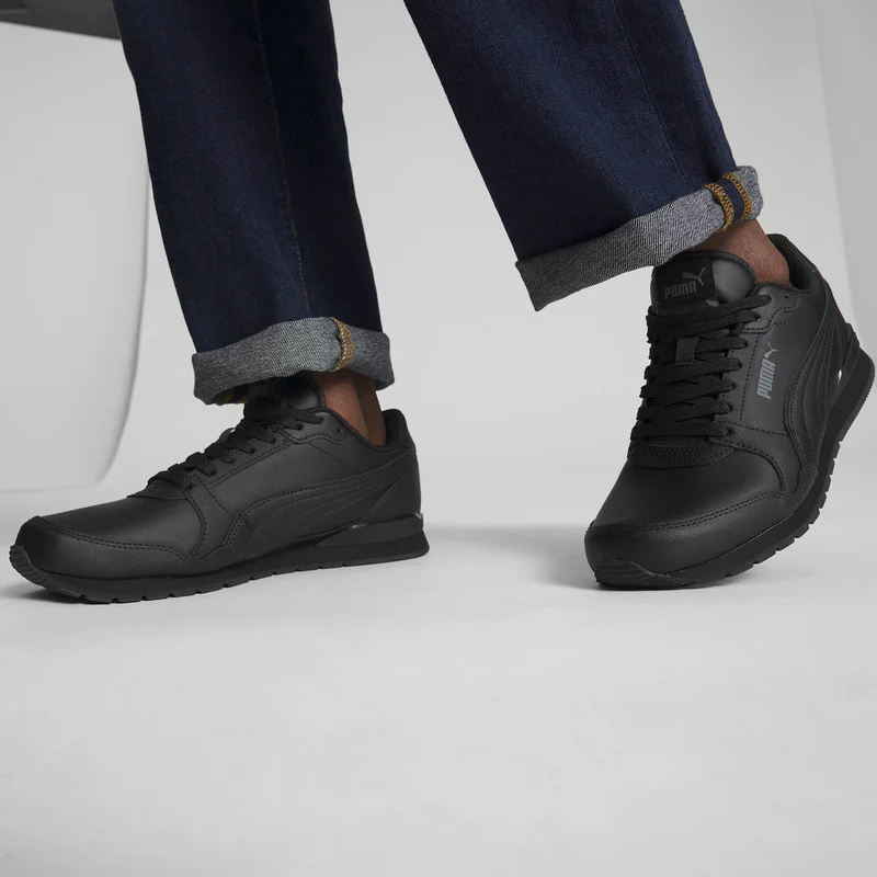 Черный кроссовки PUMA ST Runner v3 L