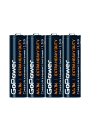Батарейка GoPower LR6 AA BOX20 Shrink 4 Alkaline 1.5V (4/20/640)