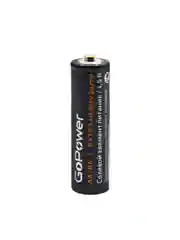 Черный батарейка GoPower LR6 AA BOX20 Shrink 4 Alkaline 1.5V (4/20/640)