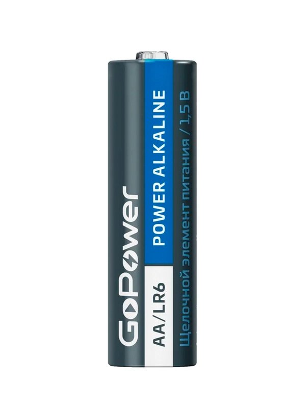 Батарейка GoPower LR6 AA BL4 Alkaline 1.5V (4/48/576)