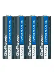 Черный батарейка GoPower LR6 AA BL4 Alkaline 1.5V (4/48/576)