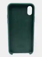 Тёмно-бирюзовый чехол iPhone XR Silicone case