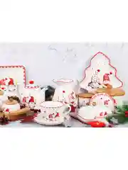 Чашка для капучино и кофе латте 250 мл 11х8,3х7,5 см Elan Gallery Весёлые гномики