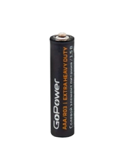 Батарейка GoPower R03 AAA BL4 Heavy Duty 1.5V (4/48/576)