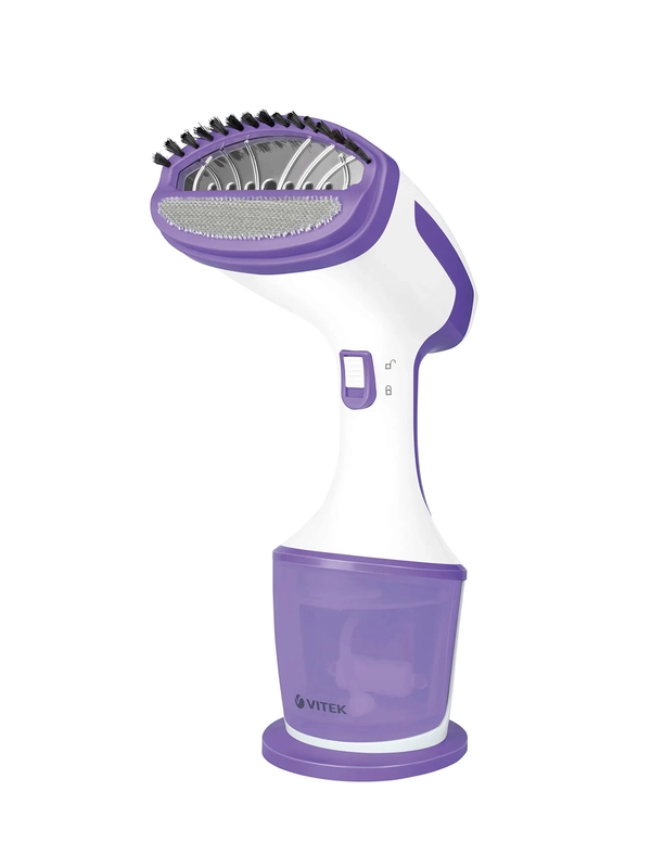 Отпариватель ручной Vitek VT-2660 1600Вт белый/фиолетовый