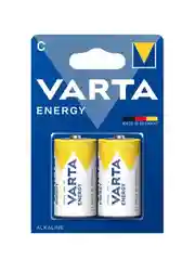 Белый батарейка Varta ENERGY LR14 C BL2 Alkaline 1.5V (4114)