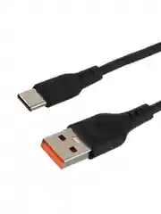 Черный кабель GoPower GP01T-2M USB (m)-Type-C (m) 2.0м 2.1A черный (1/200/800)