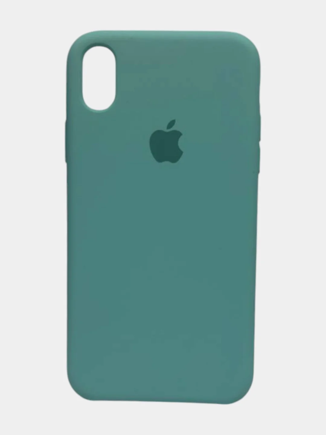 Бирюзовый чехол iPhone XR Silicone case