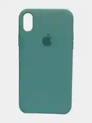 Бирюзовый чехол iPhone XR Silicone case