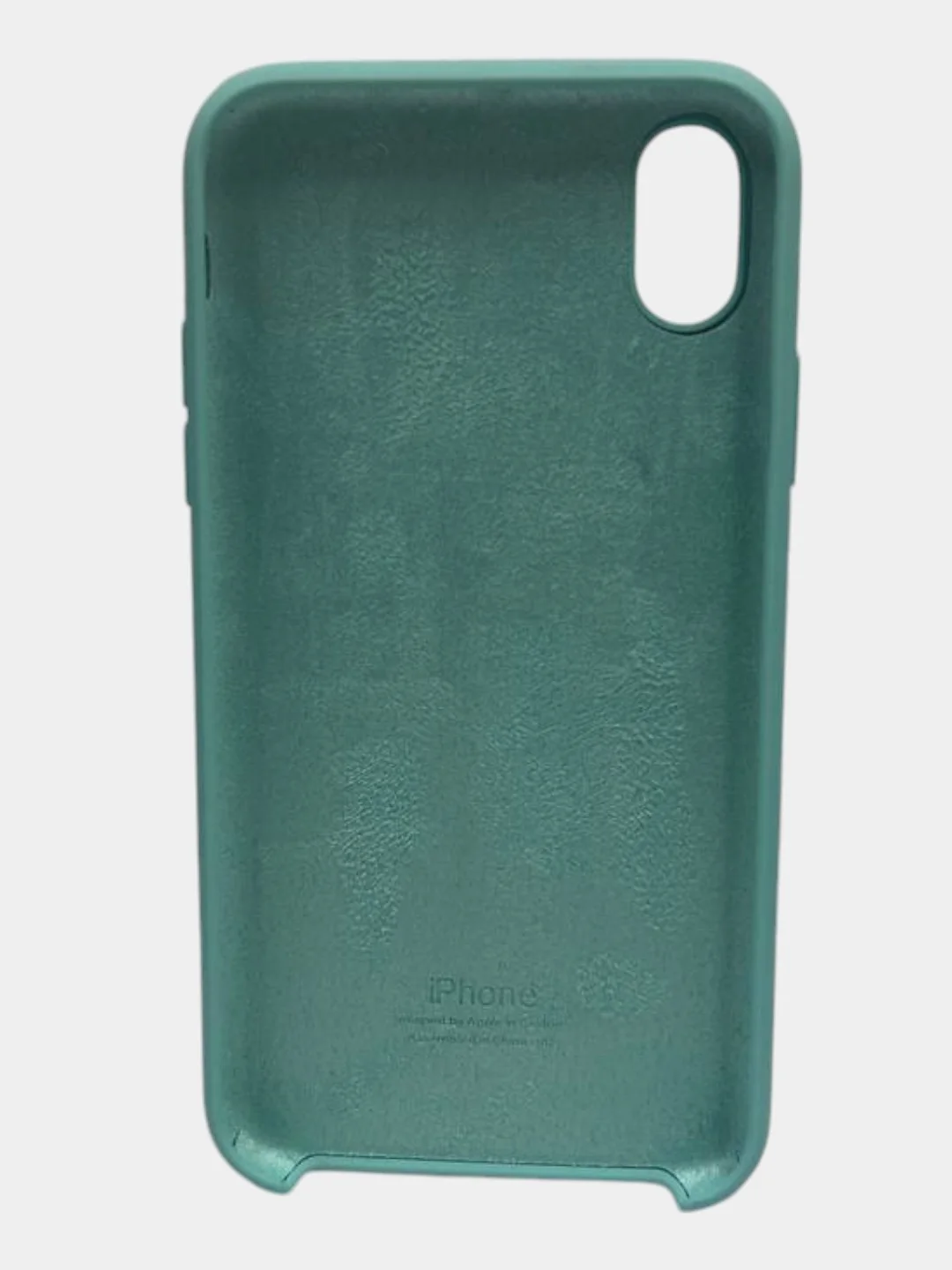 Бирюзовый чехол iPhone XR Silicone case