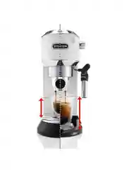 Рожковая кофеварка DeLonghi EC685.W, 1350 Вт, 15 бар, съемный поддон, белая
