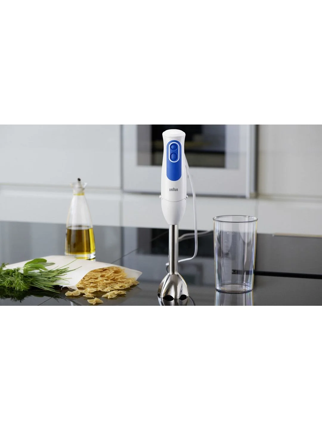 Блендер погружной Braun Multiquick 3 MQ3045 Aperitive, 700Вт, импульсный режим, колка льда