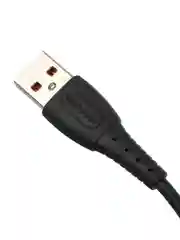 Черный кабель GoPower GP07L USB (m)-Lightning (m) 2.4A силикон черный (1/200/800)