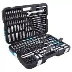Набор инструментов 216 предметов, 120 зубьев, CrV 1/2", 3/8", 1/4", GROSS, 14157