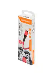 Красный кабель GoPower GP02M USB (m)-microUSB (m) 1.0м 2.4A нейлон красный (1/200/800)