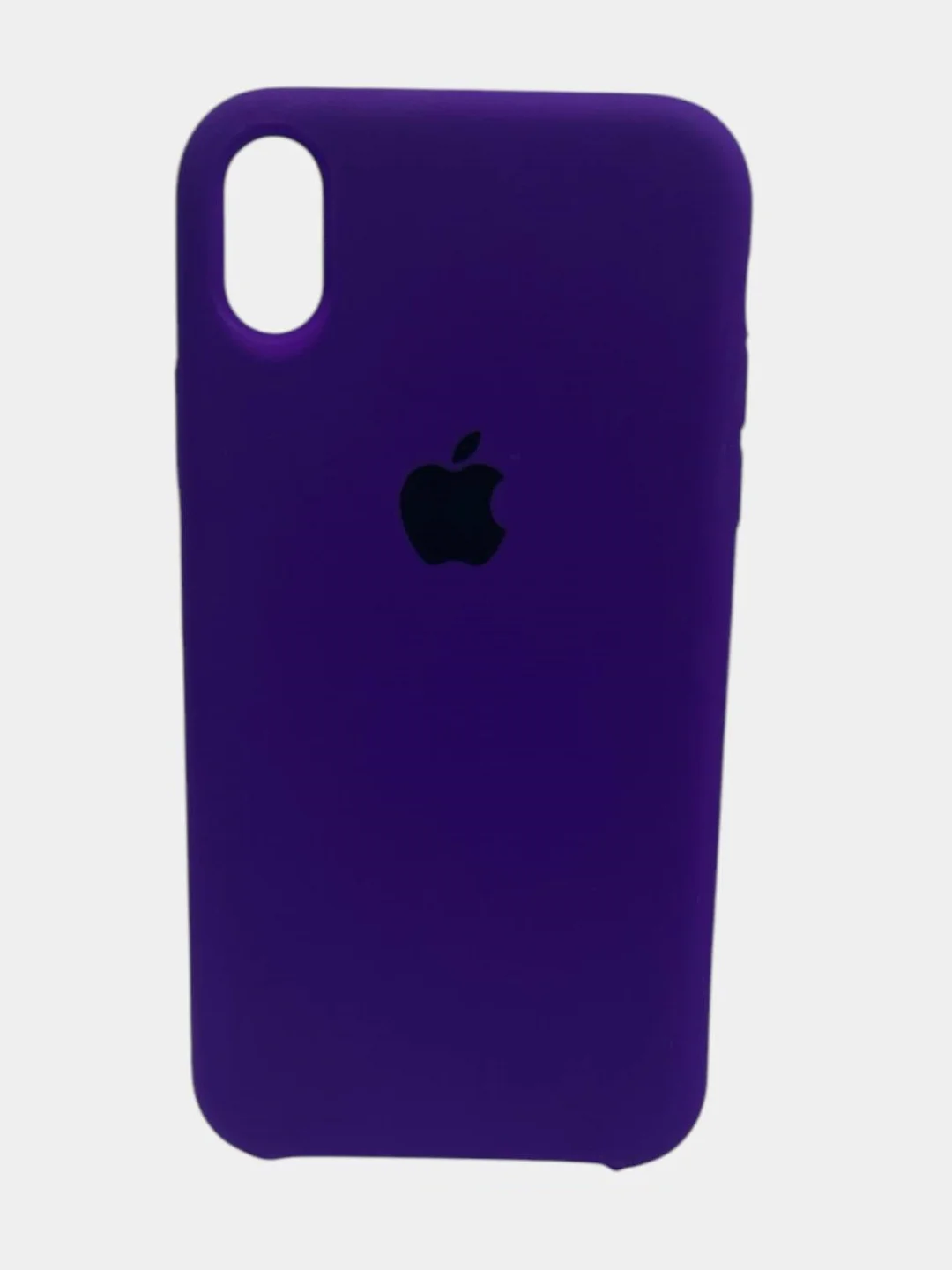 Фиолетовый чехол iPhone XR Silicone case