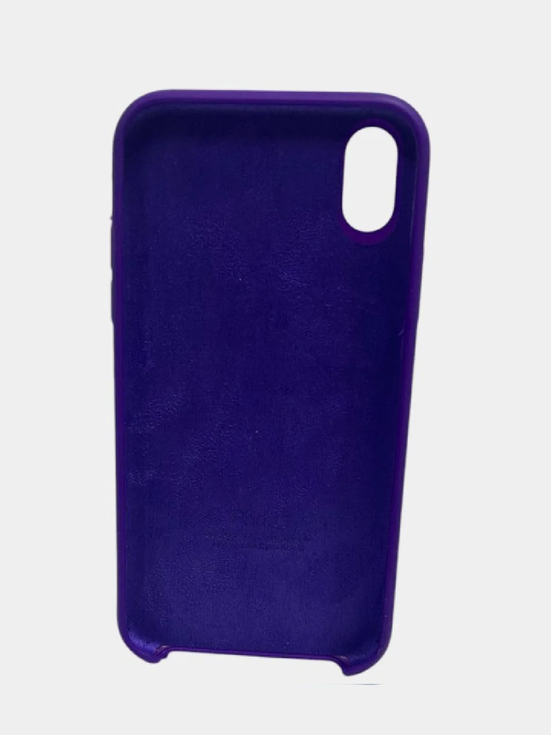 Фиолетовый чехол iPhone XR Silicone case