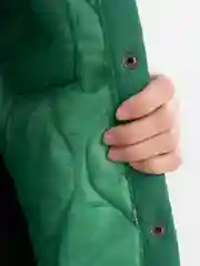 Зеленый куртка женская МЕГА ОВЕРСАЙЗ