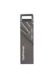 Черный флеш-накопитель GoPower TITAN 128GB USB3.0 металл черный графит (1/50/1000)
