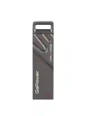 Черный флеш-накопитель GoPower TITAN 256GB USB3.0 металл черный графит (1/50/1000)