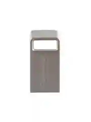 Серый флеш-накопитель GoPower MINI 16GB USB2.0 металл серебряный (1/50/1000)
