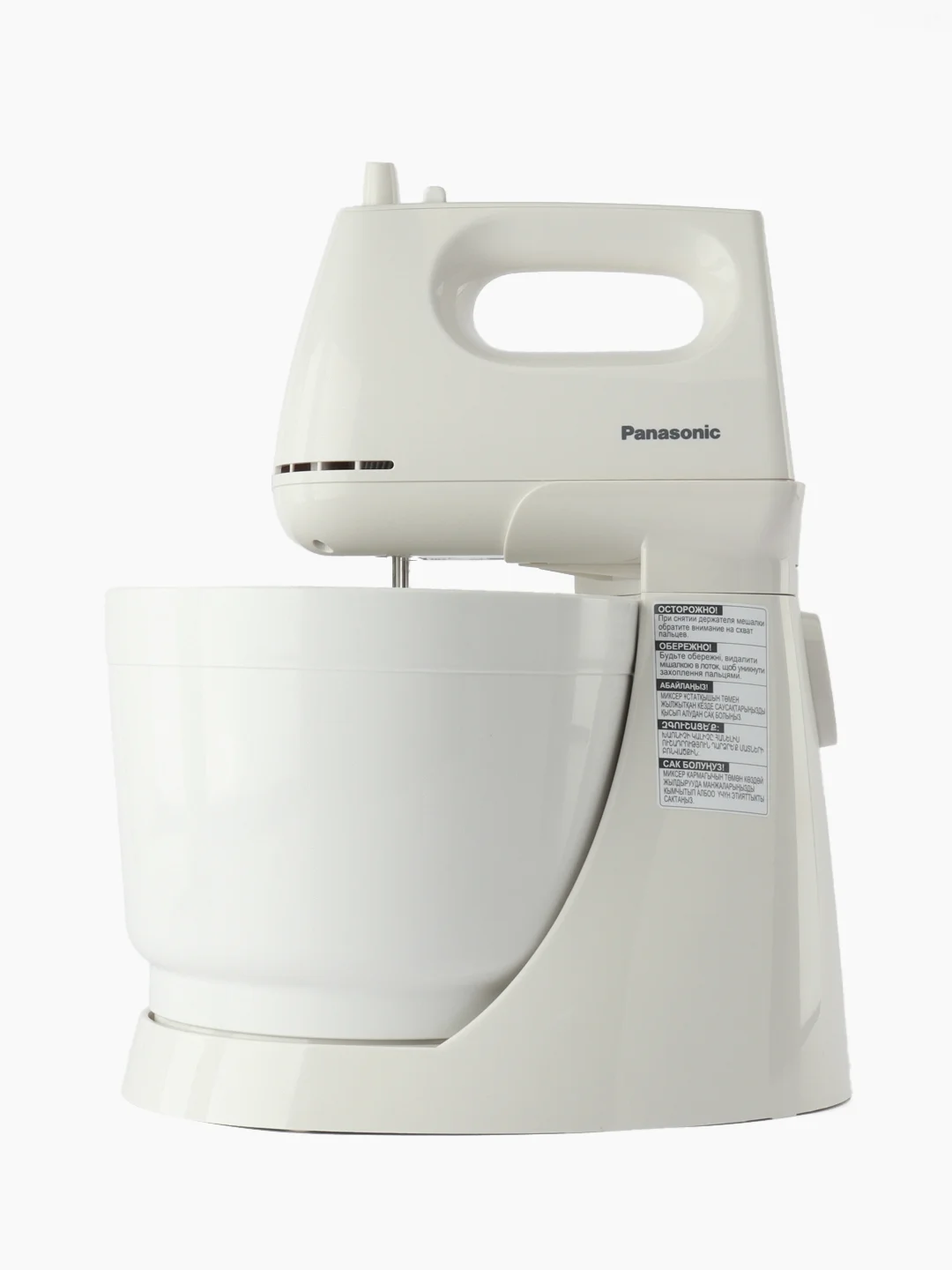 Миксер стационарный Panasonic MK-GB3WTQ, чаша 3 л, подставка, 5 скоростей