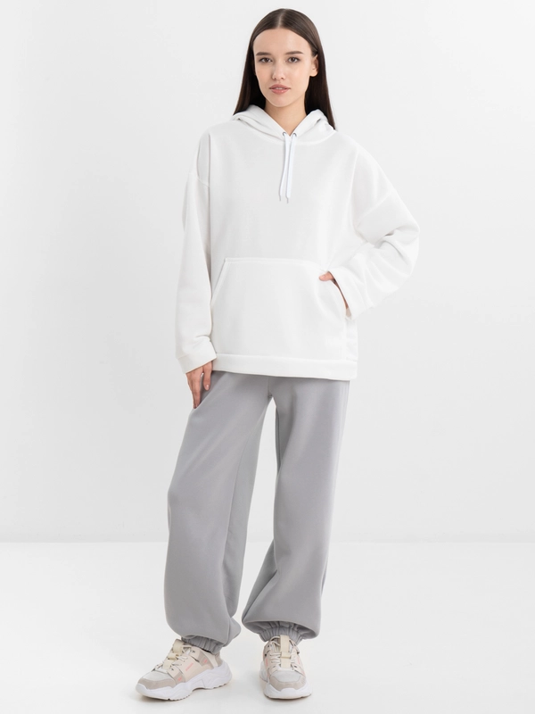 Костюм-двойка, костюм женский, спортивный, футер с начёсом, oversize