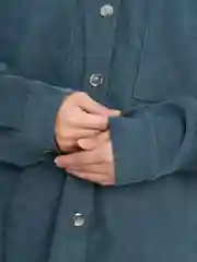 Лазурный костюм вельветовый