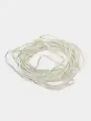 Серебряный канитель фигурная бамбук, для вышивания, медная 1,25мм