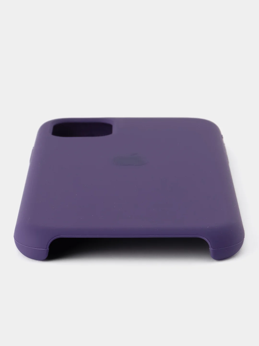 Бордовый apple iPhone 11, Айфон 11, чехол матовый Silicone case объемный с принтом для iPhone 11