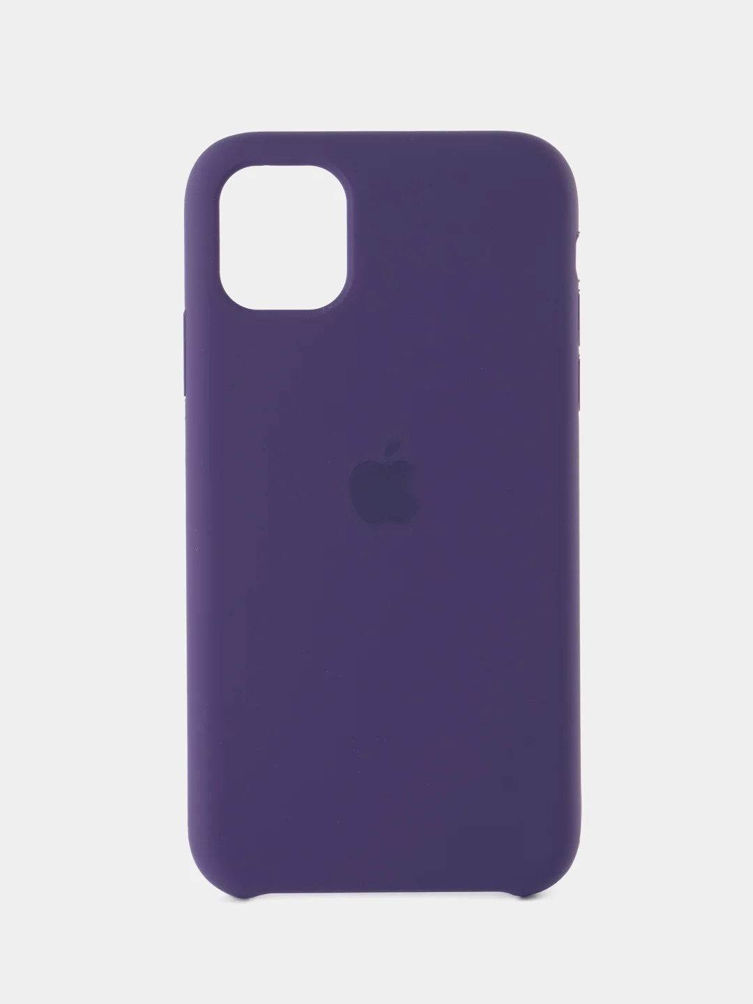 Бордовый apple iPhone 11, Айфон 11, чехол матовый Silicone case объемный с принтом для iPhone 11
