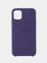 Бордовый apple iPhone 11, Айфон 11, чехол матовый Silicone case объемный с принтом для iPhone 11