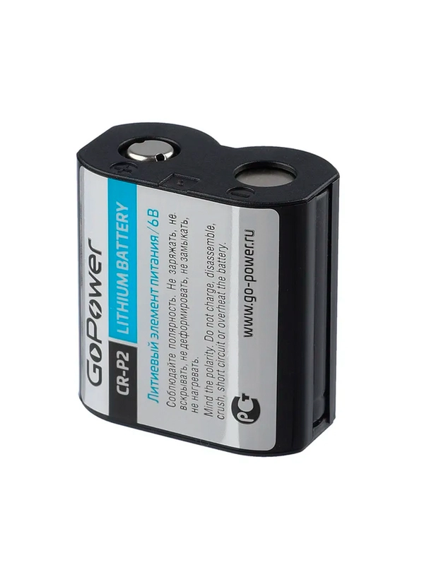 Батарейка GoPower CR-P2 BL1 Lithium 6V (6204) (1/12/144)