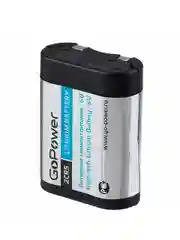 Серый батарейка GoPower 2CR5 BL1 Lithium 6V (6203) (1/14/168)