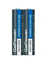 Серый батарейка GoPower LR03 AAA BL2 Alkaline 1.5V (2/24/480)