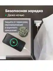 Белый адаптер питания для iPhone, iPad, AirPods, Android, блок с быстрой зарядкой, 20W, Type-C
