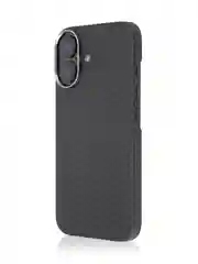 Карбоновый чехол MagSafe для iPhone 16, Pro, Max кевлар противоударный BROSCORP тонкий