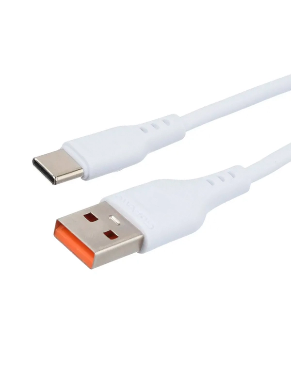 Кабель GoPower GP01T-2M USB (m)-Type-C (m) 2.0м 2.1A белый (1/200/800)