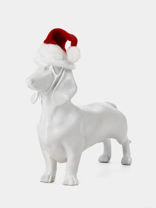 PUPPIA Колпак для собак новогодний "Santa", красный, S (Южная Корея)