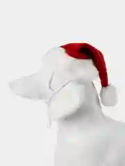 PUPPIA Колпак для собак новогодний "Santa", красный, M (Южная Корея)
