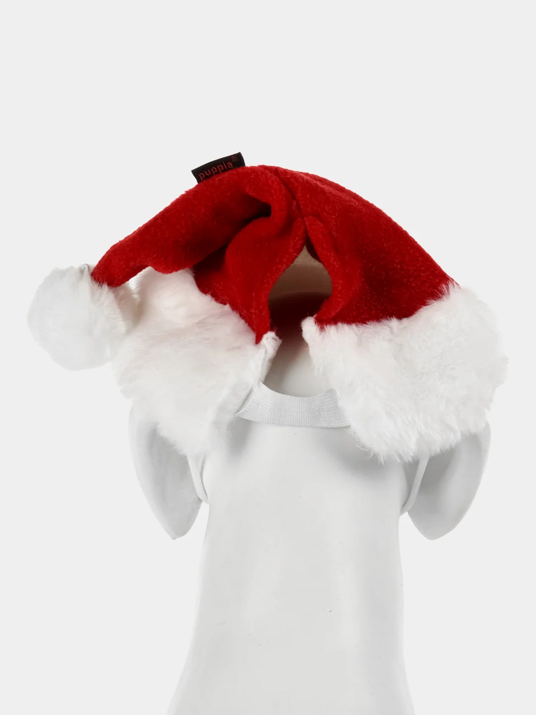 PUPPIA Колпак для собак новогодний "Santa", красный, L (Южная Корея)