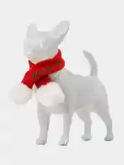 PUPPIA Шарфик для собак новогодний "Santa", красный, S (Южная Корея)