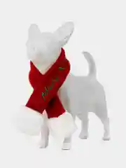 PUPPIA Шарфик для собак новогодний "Santa", красный, M (Южная Корея)