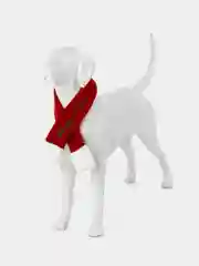 PUPPIA Шарфик для собак новогодний "Santa", красный, XL (Южная Корея)