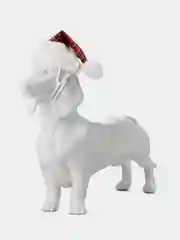 PUPPIA Колпак для собак новогодний "Santa", красная клетка, S (Южная Корея)